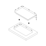 Bếp từ Malloca dạng Domino MDH-02I
